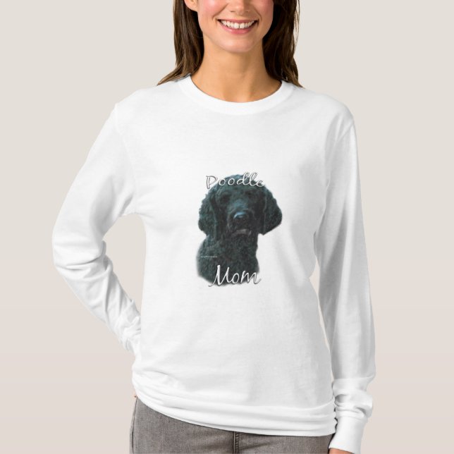 Camiseta Poodle (preto) Mãe 2 (Frente)