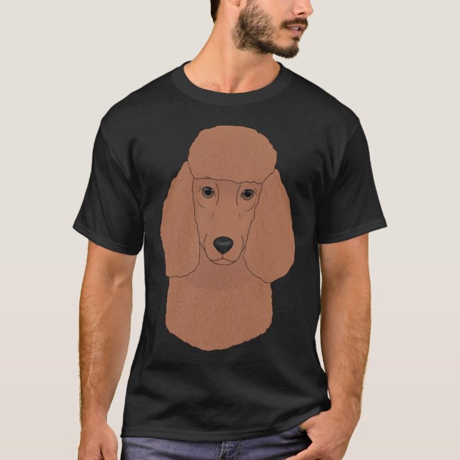 Camiseta Poodle Red (Frente)