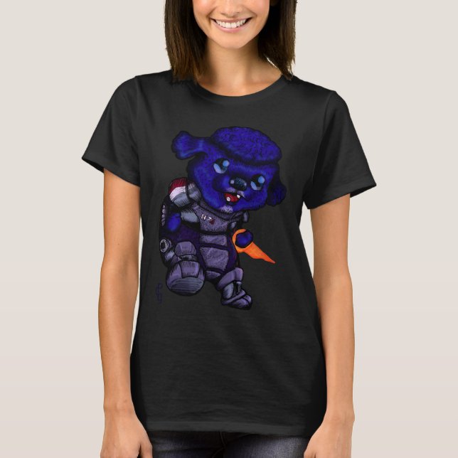 Camiseta Poodle Shepard (Frente)