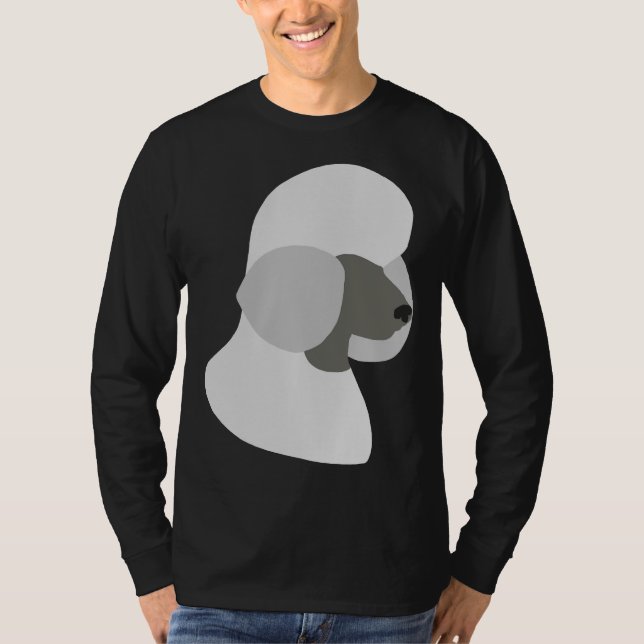Camiseta Poodle Silhouette (Frente)