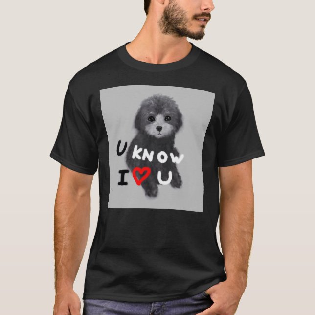 Camiseta Poodle Silver (Frente)