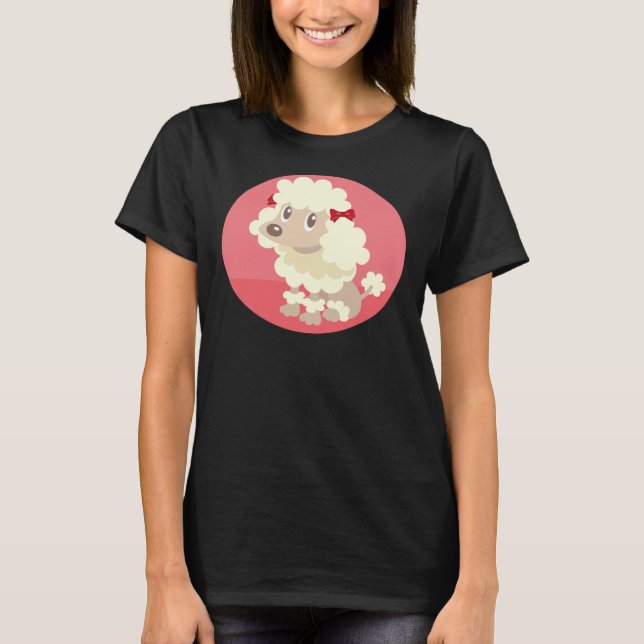 Camiseta Poodle Sitting (Frente)