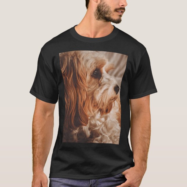 Camiseta poodle T- (Frente)