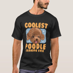 Camiseta Poodle Vovô, dono de cachorro