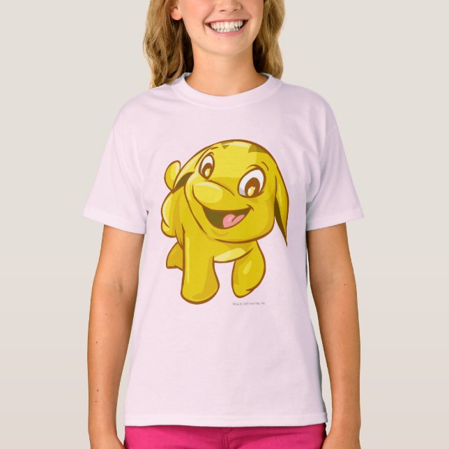 Camiseta Poogle Dourado (Frente)