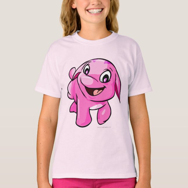 Camiseta Poogle Pink (Frente)
