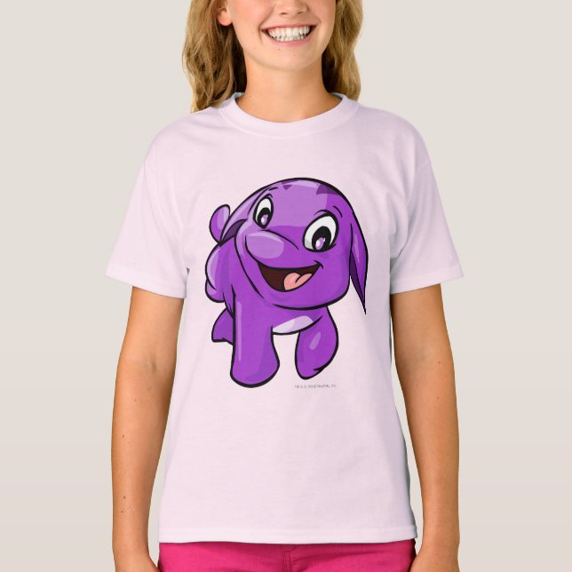 Camiseta Poogle Purple (Frente)