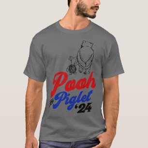 Camiseta Pooh e Piglet 2024