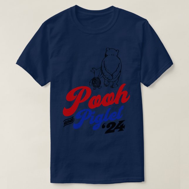 Camiseta Pooh e Piglet 2024 (Frente do Design)