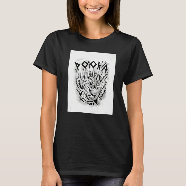 Camiseta Pooka mythological scary creature   (Frente)