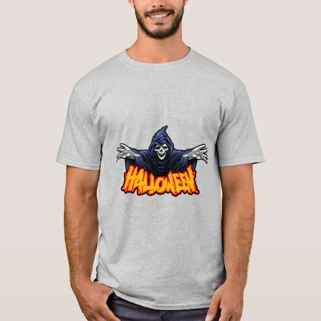 Camiseta Pooky Pumpkin Skull T-Shirt (Frente)