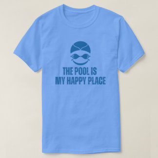 Camiseta Pool is My Happy Place Swim Lover