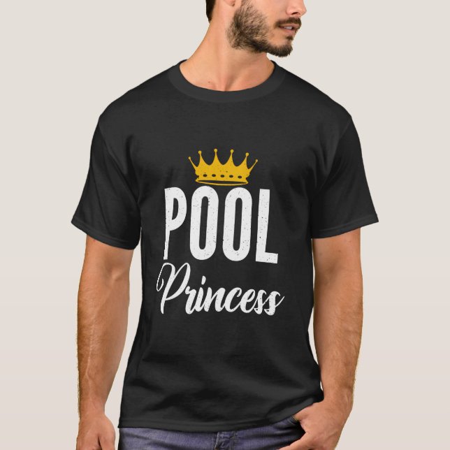 Camiseta Pool Princess Pool Billiards Princess (Frente)