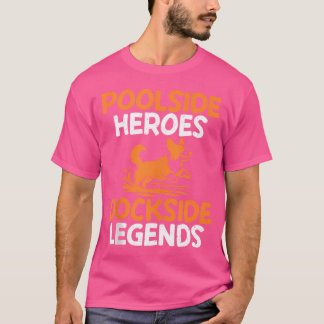 Camiseta Poolside Heroes Dockside Legends Dock Merging