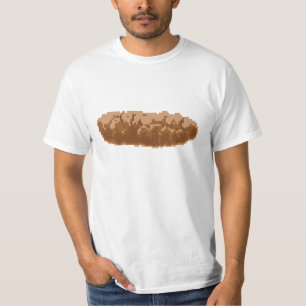 Camiseta Poop de pixel de 8 bits