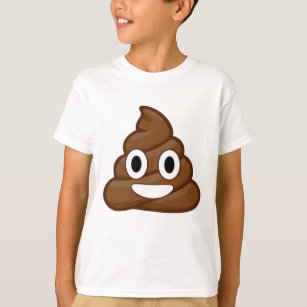 Camiseta poop emoji