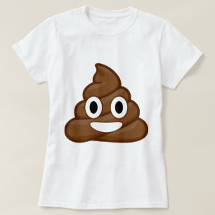 Camiseta poop emoji