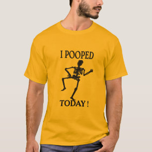 Camiseta Poop Humor Tee, Fazendo O Dump Hoje
