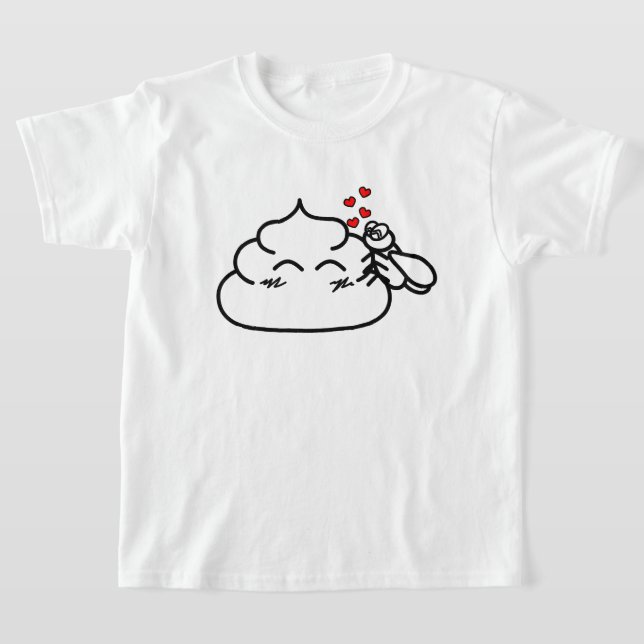 Camiseta Poop in Love - Brootsch the PooPoo (Postura )