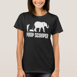 Camiseta Poop Scooper Animal Keeper Zoo Keeper Zool
