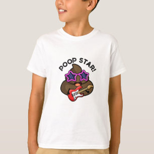 Camiseta Poop Star Funny Pop Star
