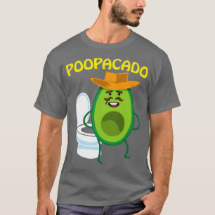 Camiseta Poopacado Naughn Pai Avocado