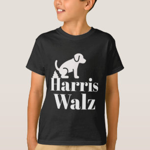 Camiseta Pooping On Harris Wheimer Engraçado Político