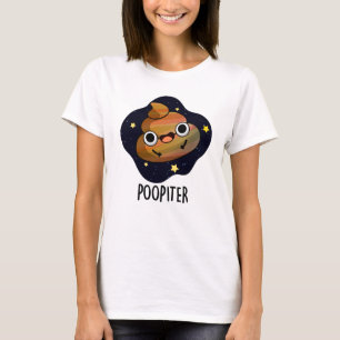 Camiseta Poopiter Funny Planet Jupiter Pun