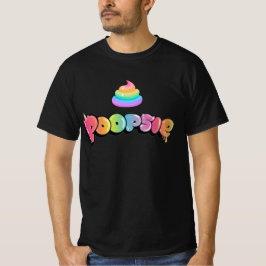 Camiseta Poopsie (Poop Colorido Arco-Íris)