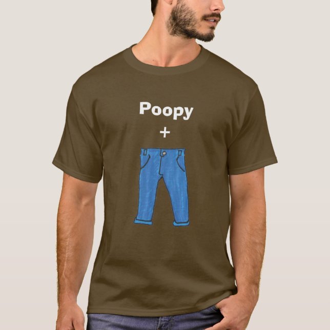 Camiseta Poopy arfa o t-shirt (Frente)