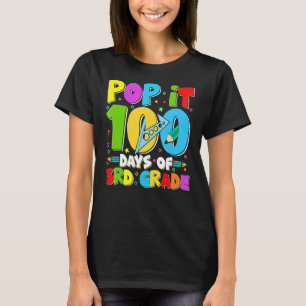 Camiseta Pop 100 Dias de 3º Ano Feliz 100º Dia
