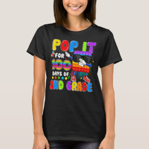 Camiseta Pop 100 Dias De Banheira De Brinquedo Fidget segun