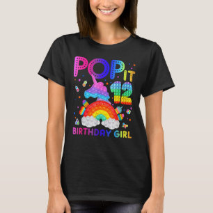Camiseta Pop 12 Rapariga De Aniversário Para Idiotas 12