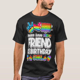 Camiseta Pop Amigo Da Família De Brinquedos De Criança De A