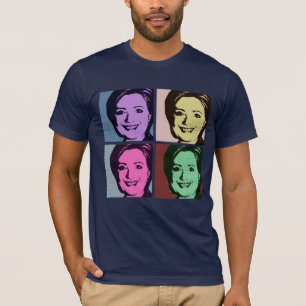 CAMISETA POP ART 2 DE HILLARY - .PNG