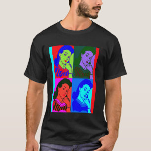CAMISETA POP ART 4 PANAL SQUARES CANVAS ESTILO DE  BRILHO C