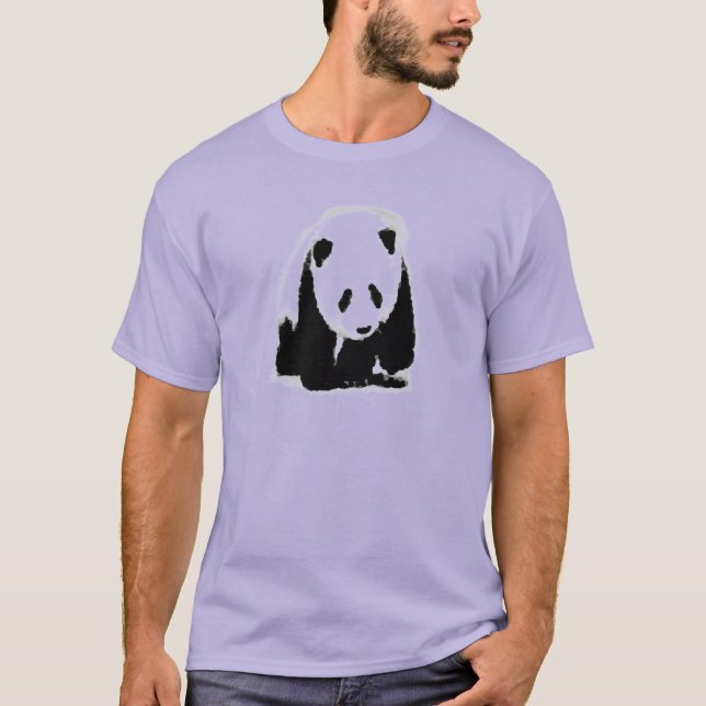 Camiseta Pop Art Baby Panda (Frente)