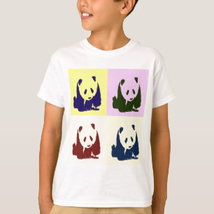 Camiseta Pop Art Baby Pandas