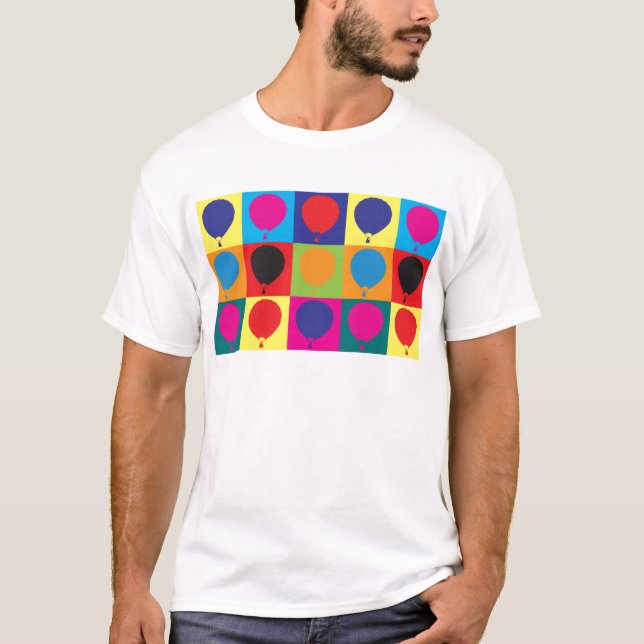 Camiseta Pop art Ballooning (Frente)
