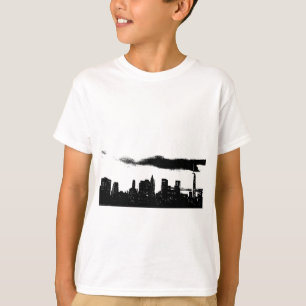 Camiseta Pop Art Black White NYC Nova Iorque