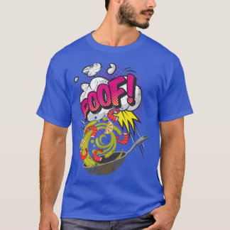 Camiseta Pop Art Cozinhar Retro Comic Aestic Wok Culinário
