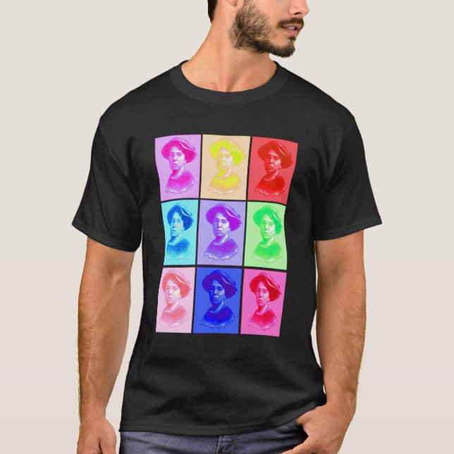 Camiseta Pop art de Emma Goldman (Frente)