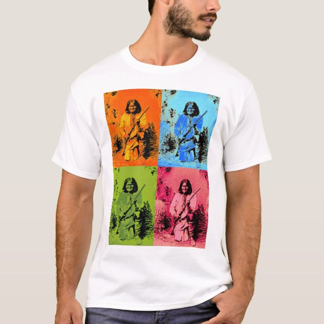 Camiseta Pop art de Geronimo (Frente)