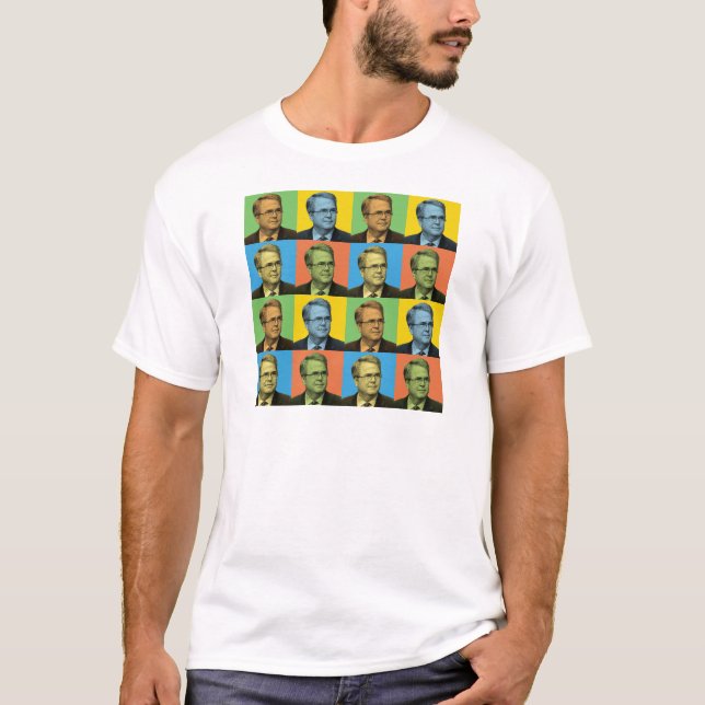 Camiseta Pop art de Jeb Bush (Frente)
