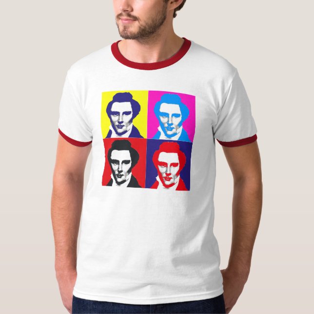 Camiseta Pop art de Joseph Smith (Frente)