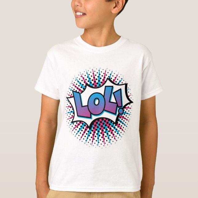 Camiseta Pop art de LOL (Frente)