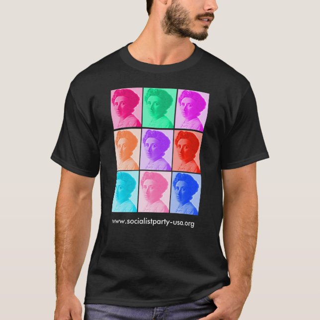 Camiseta Pop art de Luxemburg (Frente)