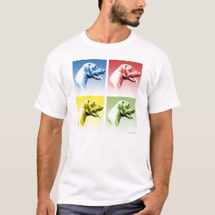 Camiseta Pop art de Rhodesian Ridgeback
