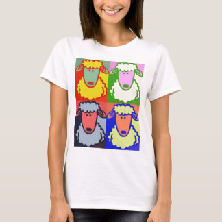 Camiseta Pop art do cordeiro