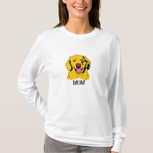 Camiseta Pop Art do Golden Retriever